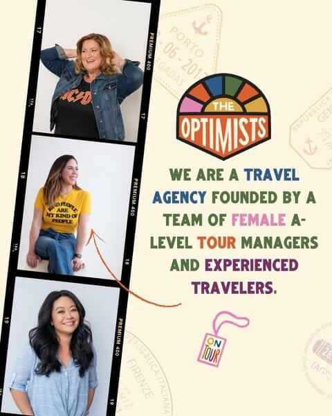 The Optimists Travel team