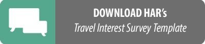 Download button - Travel Interest Survey Form Template