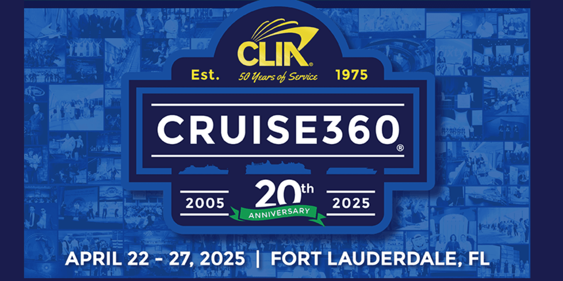 2025 CLIA Cruise360 header