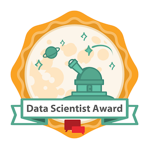 HAR Top Host Agency Data Scientist Award Badge